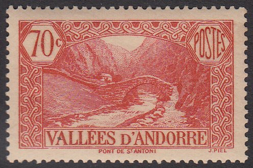 French Andorra 43 MLH (see Details) CV $2.75