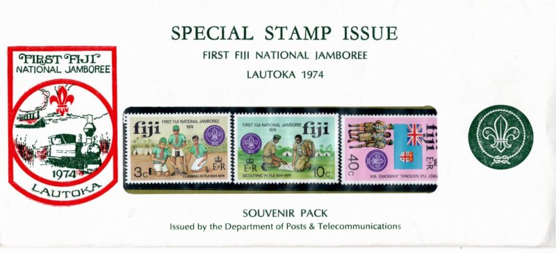 Fiji 1974 MNH 351-3 Souvenir Pack