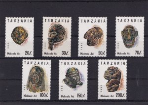 SA15a Tanzania 1992 Makonde Art mint stamps