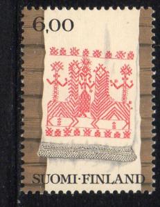 Finland Sc 637 1980 6.0 m Towel stamp mint NH