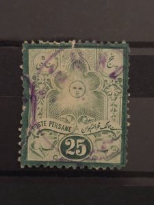 Iran / Persia Scott # 52 used 1882 CV $40