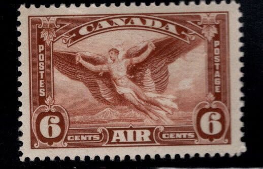 CANADA Scott C5 Mint No Gum airmail stamp Great Design