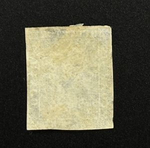 1850 Spain Postage Stamp (Scott #1) Used