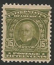 U.S. Scott #309 Henry Clay Stamp - Mint Single