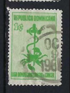 DOMINICAN REPUBLIC RA51 VFU CANCER Z4280-7