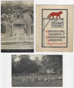 1911 - Bennington, Vermont 150th Anniversary - Ephemera 1149