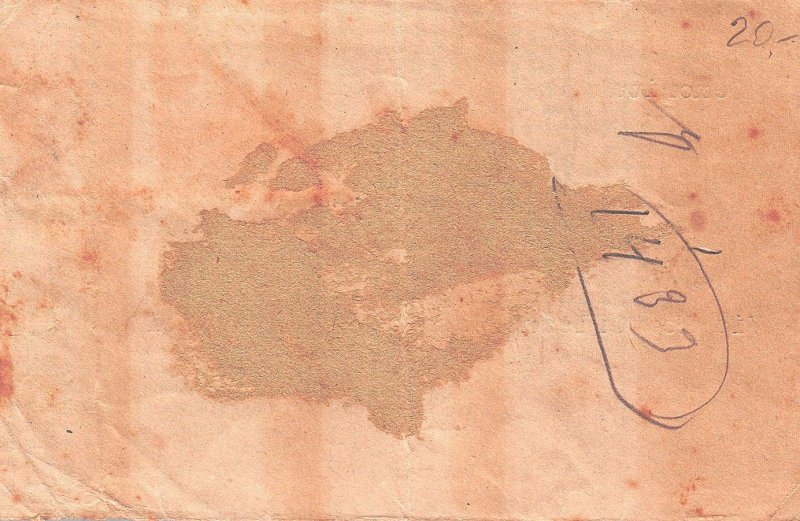 Honduras mail, via New Orleans Postcard