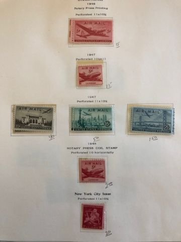 United States - Large group of Airmails - See scans and description