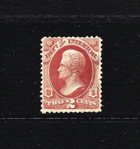 O97 OFFICIAL STAMP, nice color, CLEAN BACK, VVLIGHT CANCEL, USED