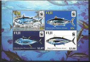 FIJI SGMS1210 2004 TUNA FISH MNH (m)