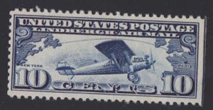 C10 Lindberg's Plane MNH Single