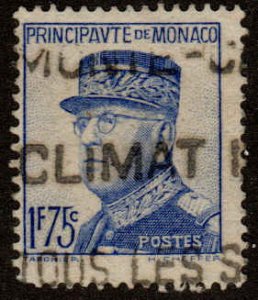 Monaco  #157, Used, not well centered, CV $10.50