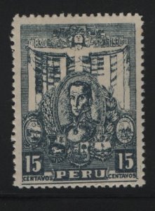 PERU, 275, HINGED, 1930, BOLIVAR