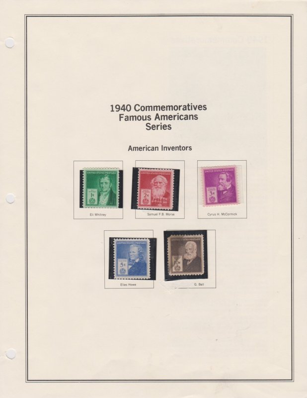 Americas U.S. Postage Stamps