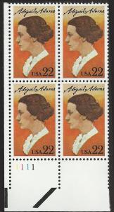 # 2146 MINT NEVER HINGED ABIGAIL ADAMS