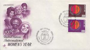 United Nations Geneva, First Day Cover, Women