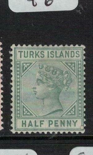 Turks Islands SG 20 MOG (1eln) 