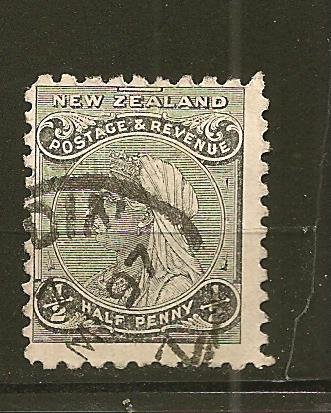 New Zealand 67A Queen Victoria Used