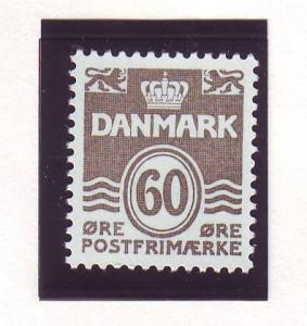 Denmark Sc 496 1978 60 ore wavy lines stamp mint NH