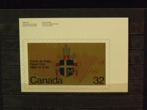 3813   Canada   MNH # 8   Thematic Post Card          CV$ 1.25