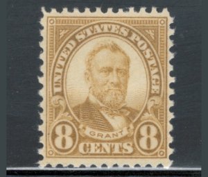 United States 1927 Ulysses S Grant 8c Scott # 640 MNH