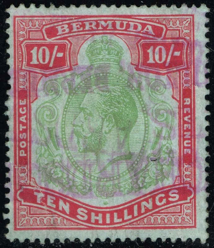 Bermuda #96 King George V; Used (1Stars)