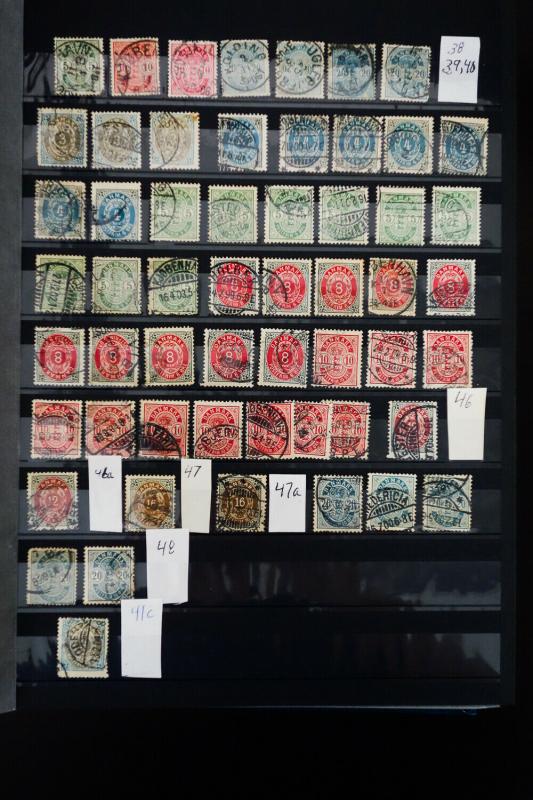 Denmark Loaded 1800's to 1990's Stamp Collection