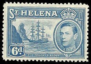 St. Helena  - 123  - Unused - SCV-1.10