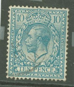 Great Britain #171a var Used Single