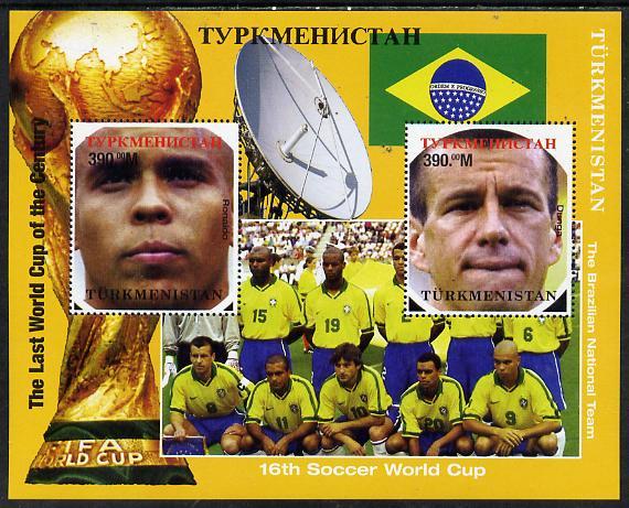 Turkmenistan 1998 Football World Cup - Brazilian Team per...