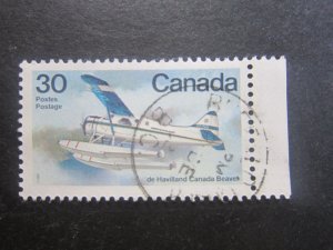 Canada #970 Bush Airplane Nice stamp{ca1858}