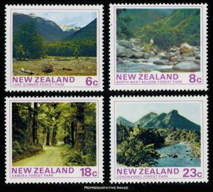 New Zealand Scott 577-580 Mint never hinged.
