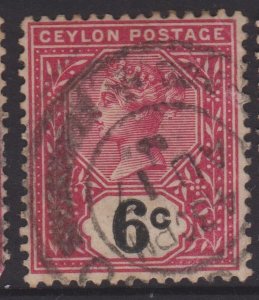 Ceylon Sc#134 Used