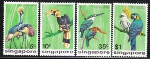 Singapore 1975 Sc 236-9 Birds MNH