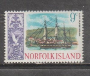 SC106 Norfolk Island 1967 Ships MNH