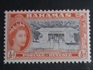 BAHAMAS STAMP-1954-  OLYMPIC GAMES- OVER PRINT-RARE-MNH STAMP SET VERY FINE