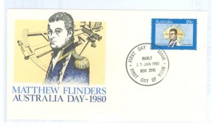 Australia  726 1980 U/A Matthew Flinders, Australia Day