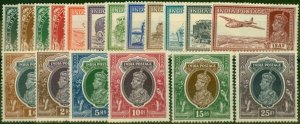 India 1937-40 Set of 18 SG247-264 Fine & Fresh LMM