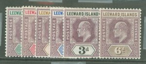 Leeward Islands #20-25  Multiple