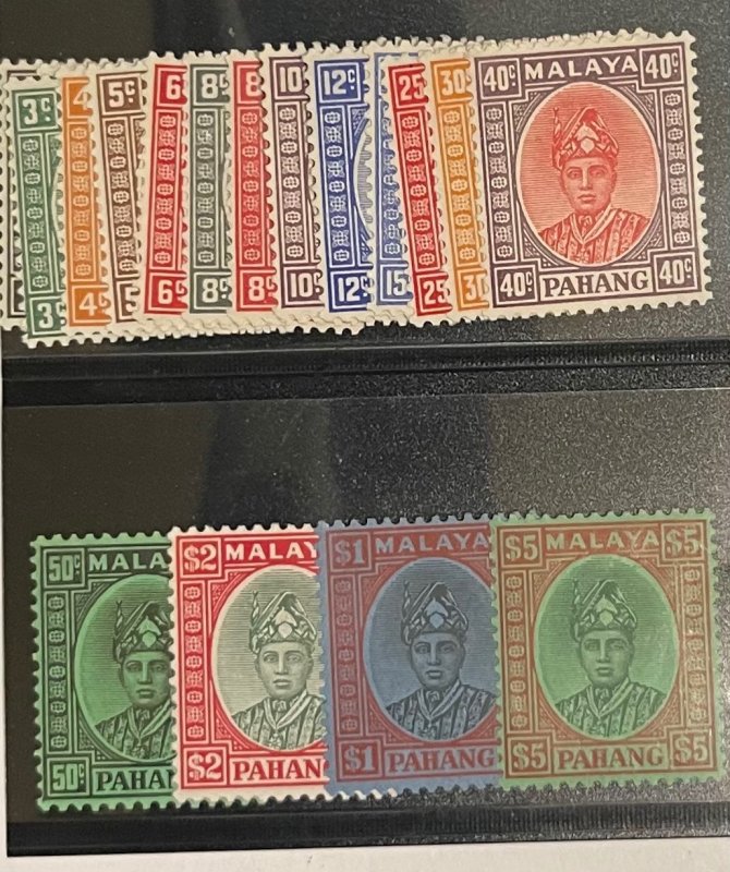 Malaya-Pahang, 1935-41, SC 29-43, MLH