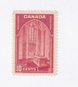 CANADA # 241 VF-MNH 10cts MEMORIAL CHAMBER HAS IT BOWL CAT VALUE $24 STARTS 20%