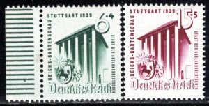 Germany Reich Scott # B138 - B139, mint nh