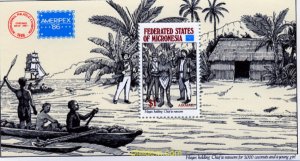 226899 MNH MICRONESIA 1986 EXPOSICION FILATELICA INTERNACIONAL EN CHICAGO - A...