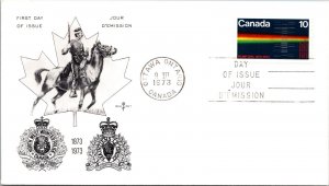 Canada 1973 FDC - North West Mounted Police - Ottawa, Ont - F78874