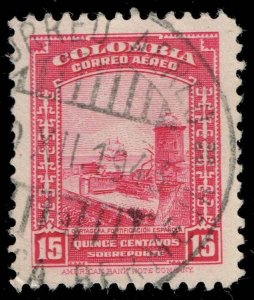 Colombia #C123 Spanish Fortifications; Used