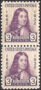 724 Mint,OG,NH... Pair... SCV $1.20