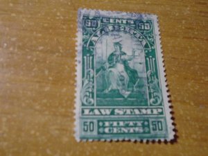 Canada Revenue stamp  van Dam  #  AL31  used