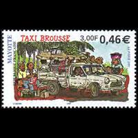 MAYOTTE 2001 - Scott# 148 Bush Taxi Set of 1 NH