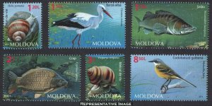 Moldova Scott 838-843 Mint never hinged.