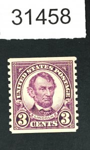 MOMEN: US STAMPS # 600 MINT OG NH LOT #31458